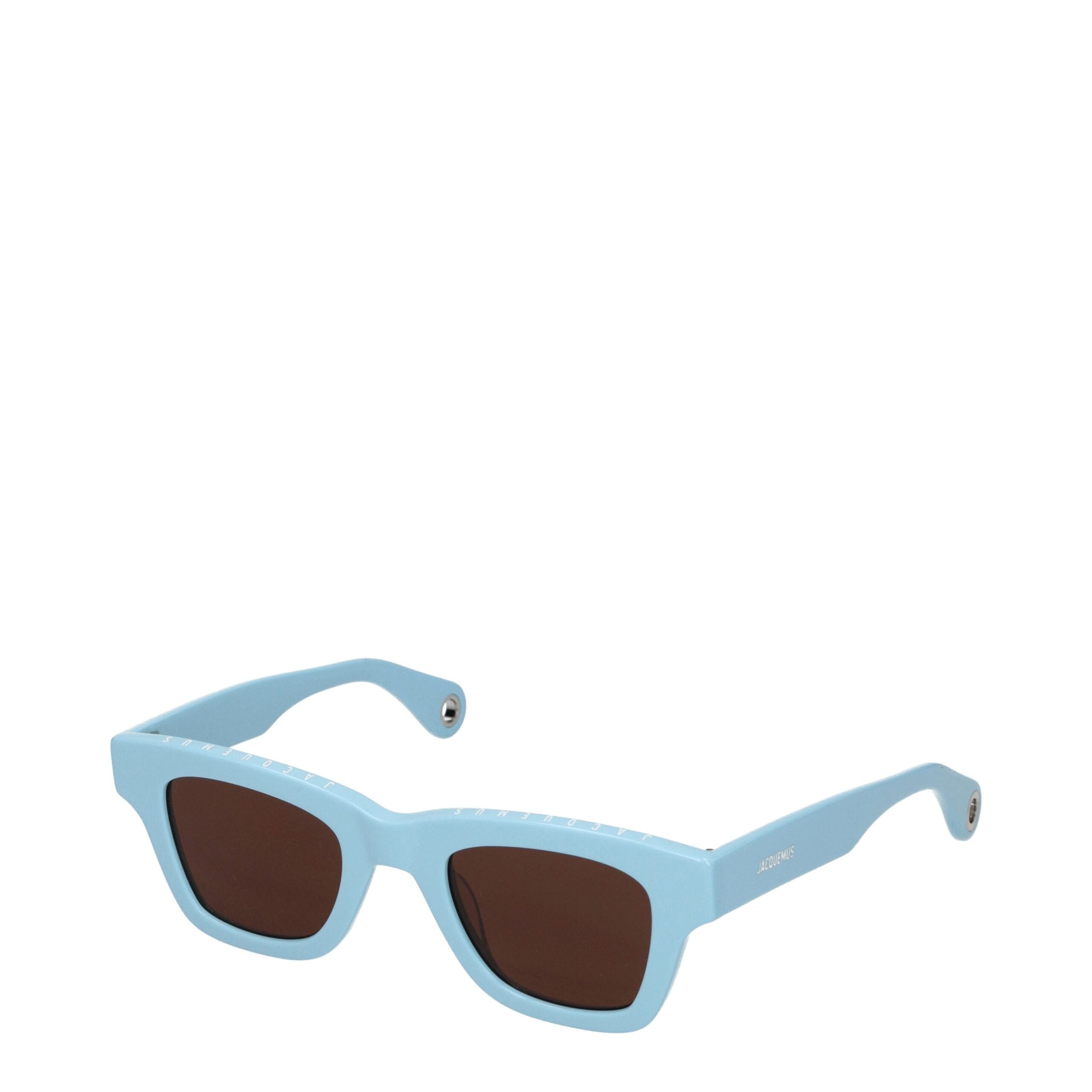 Jacquemus Light Blue Haircalf Sunglass